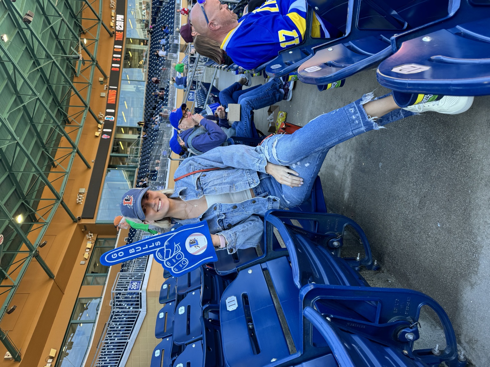 Durham Bulls game Ballpark of Durham North Carolina